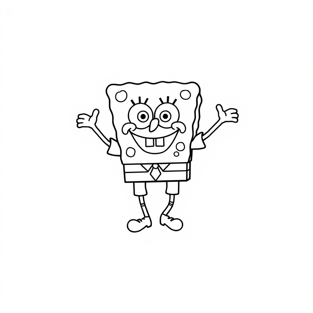 ausmalbilder spongebob