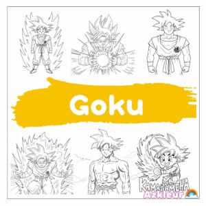 Son Goku Ausmalbild