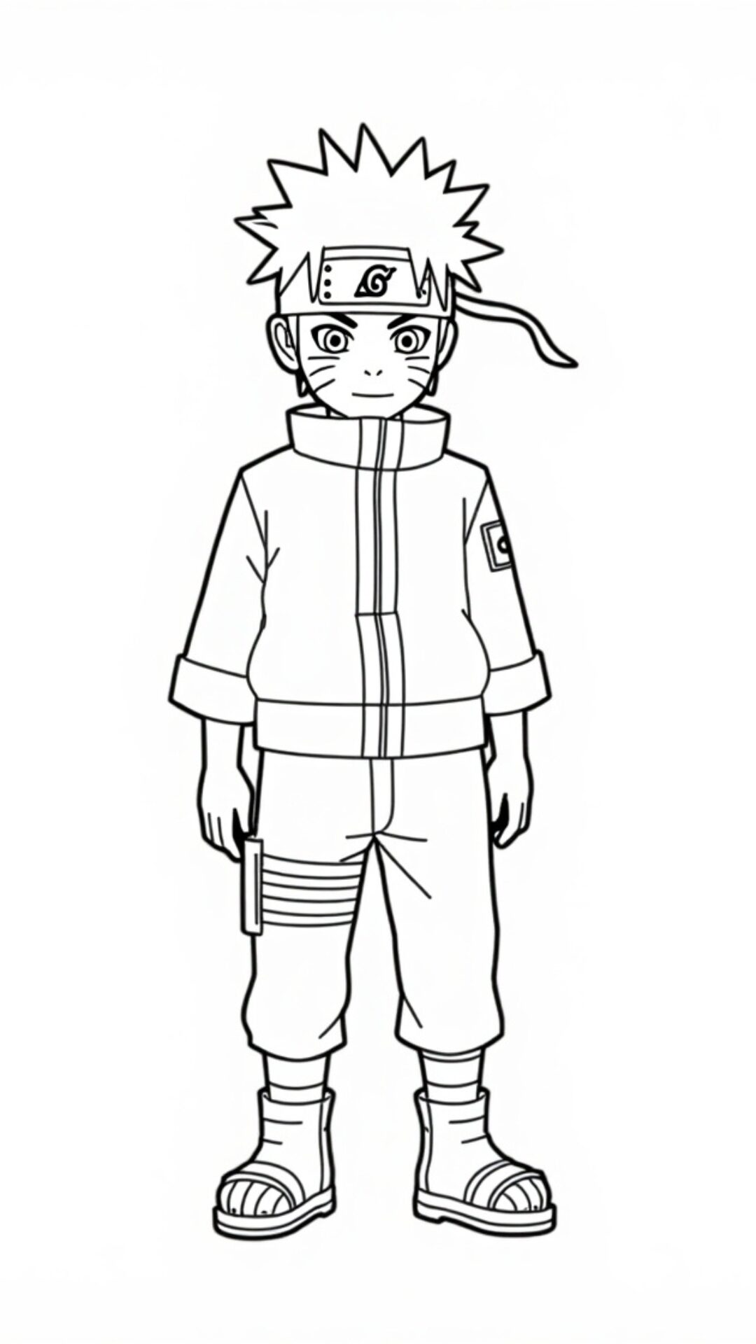 naruto uzumaki ausmalbilder