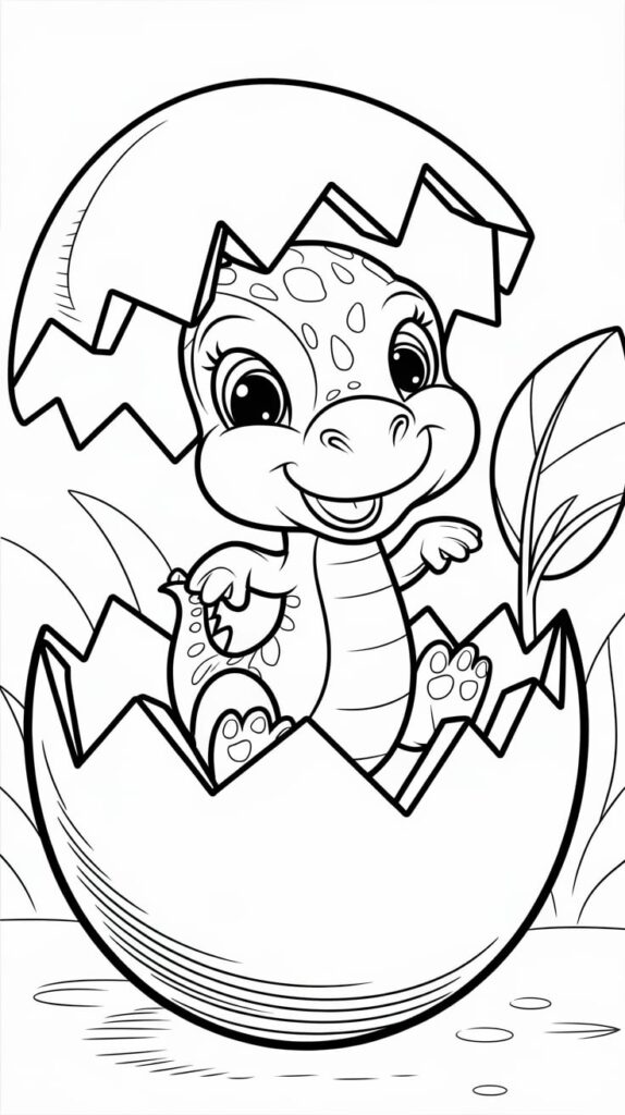 baby drache ausmalbild