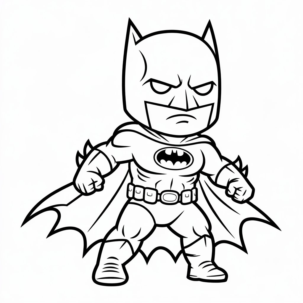 batman ausmalbilder