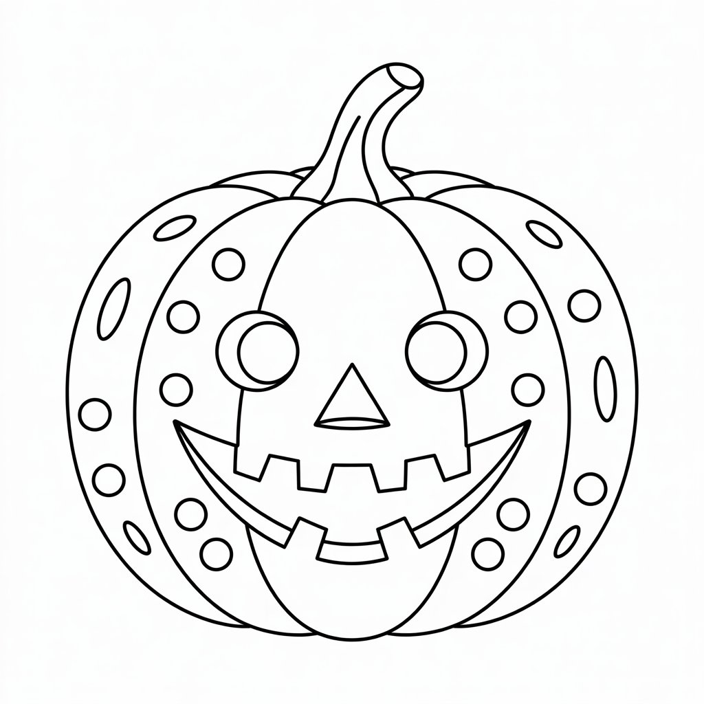 halloween ausmalbilder kuerbis