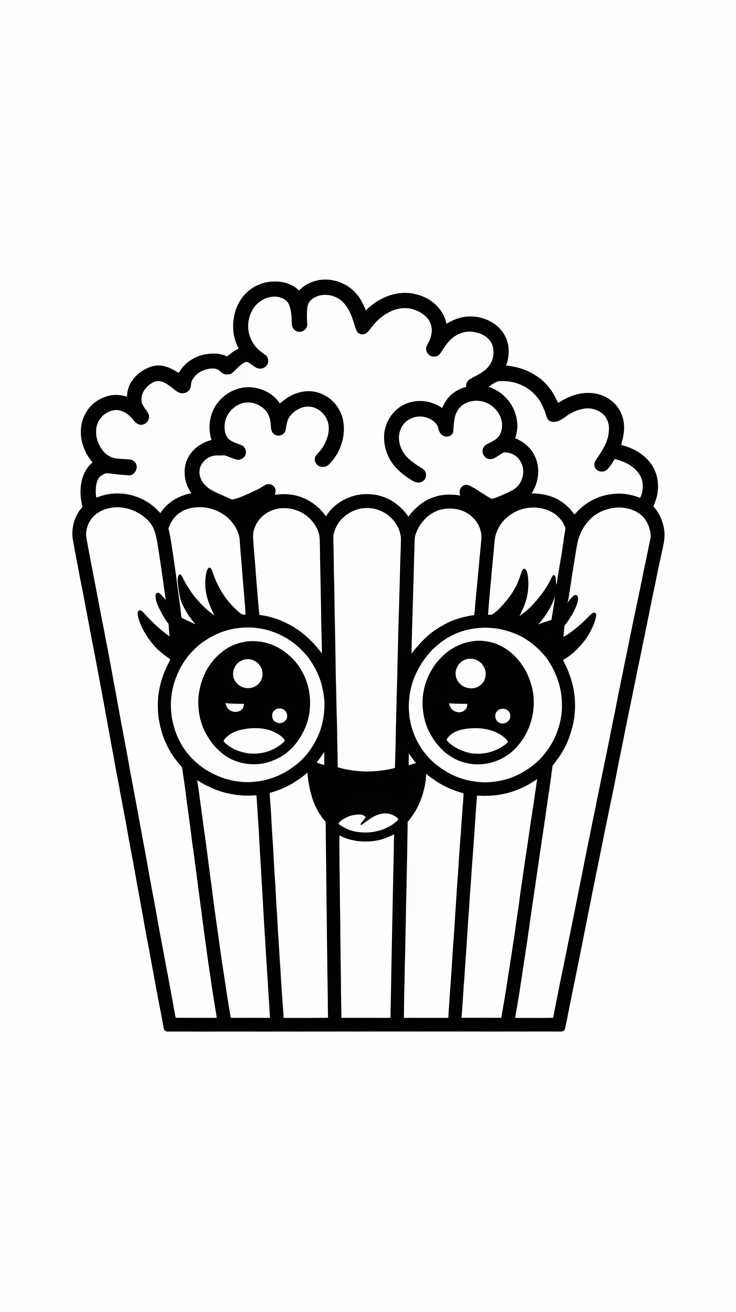 süße ausmalbilder essen