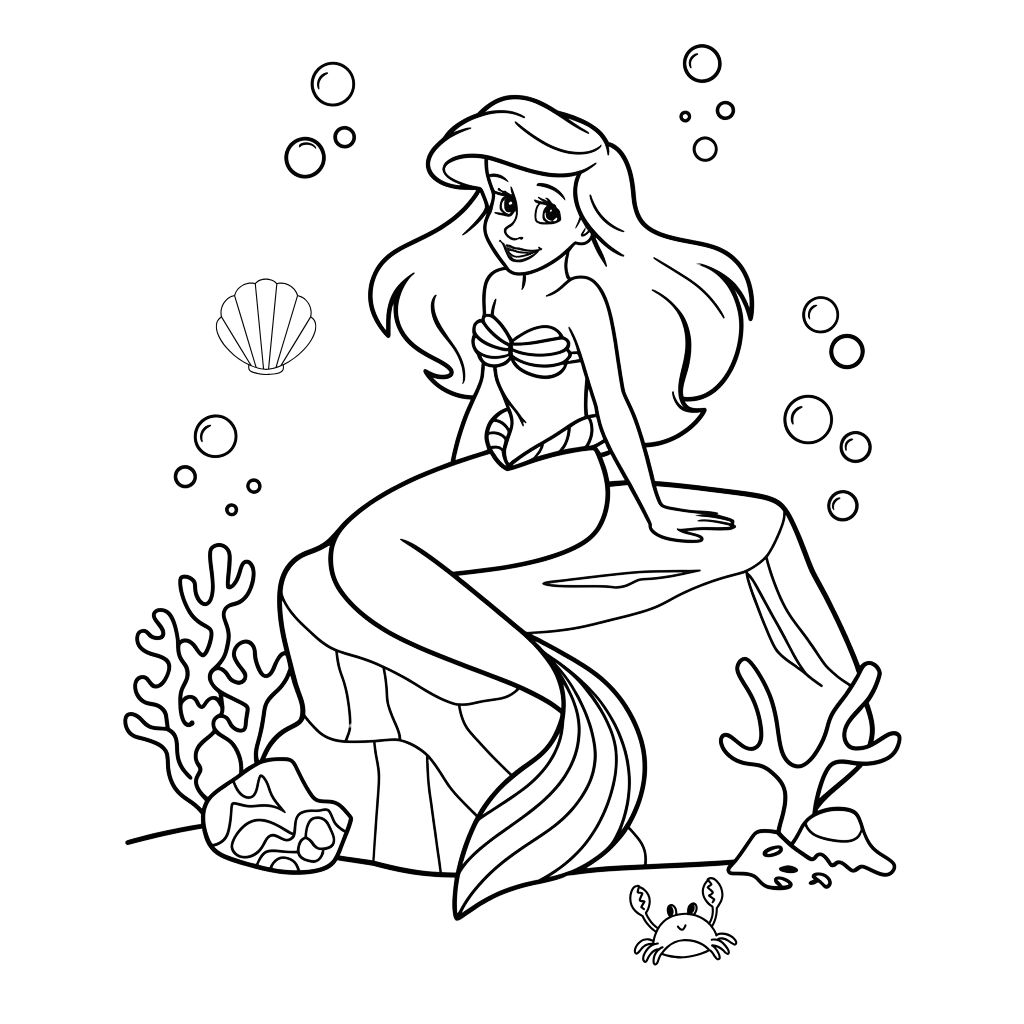 disney prinzessinnen ausmalbilder
