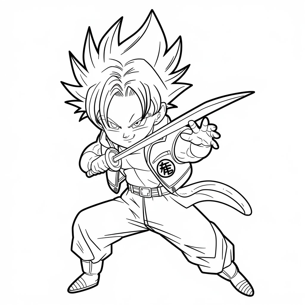 dragon ball vegeta ausmalbilder