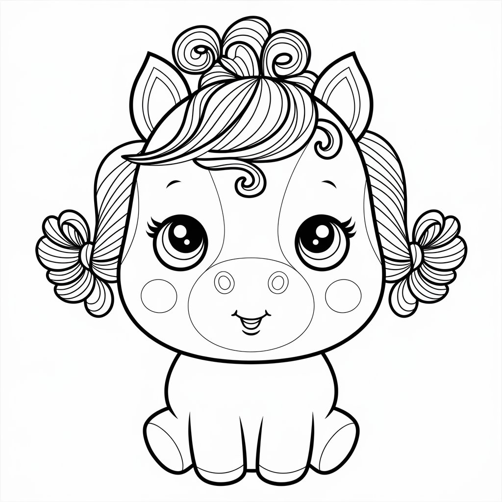 ausmalbilder pferde ausdrucken