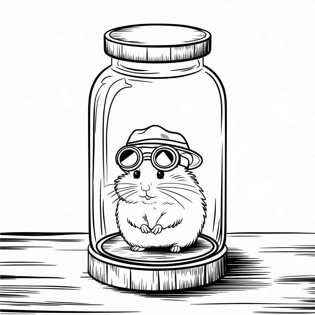hamster ausmalbilder zum ausdrucken
