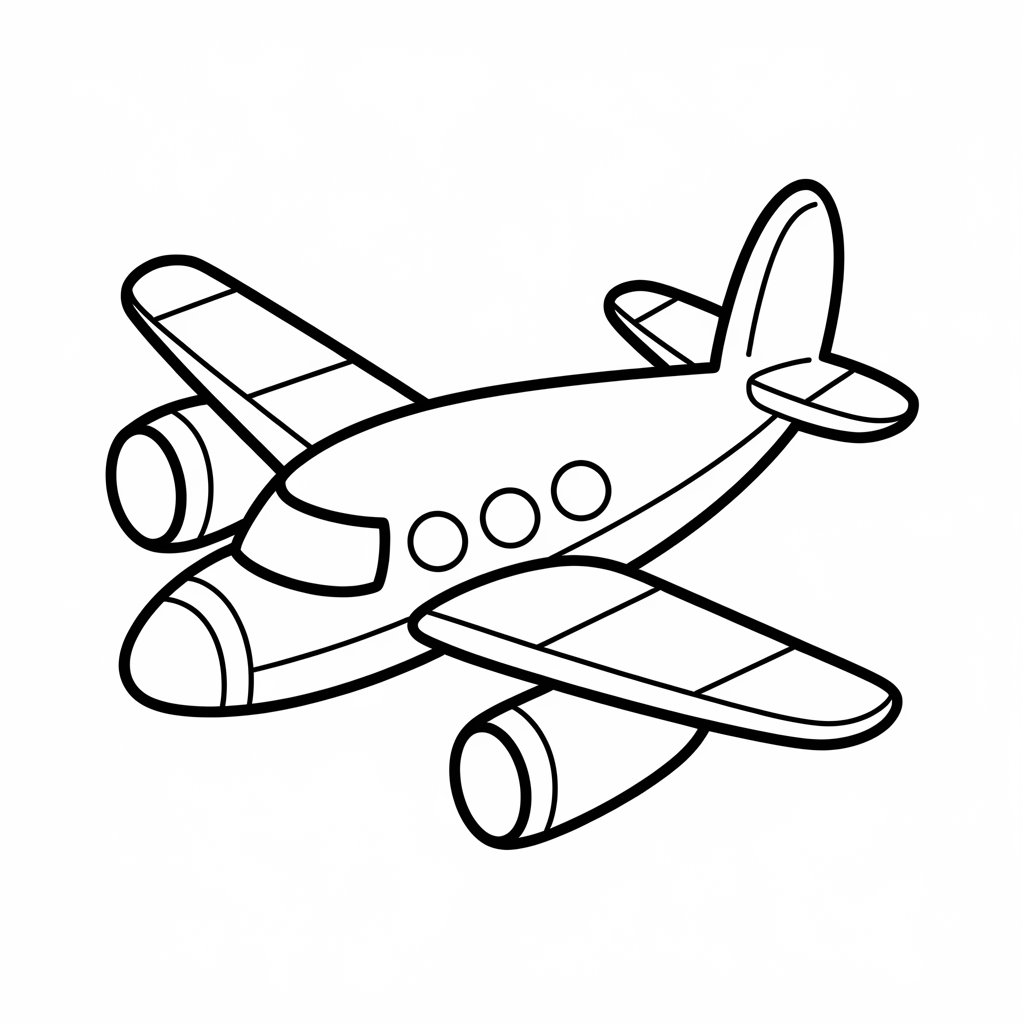 flugzeuge ausmalbild