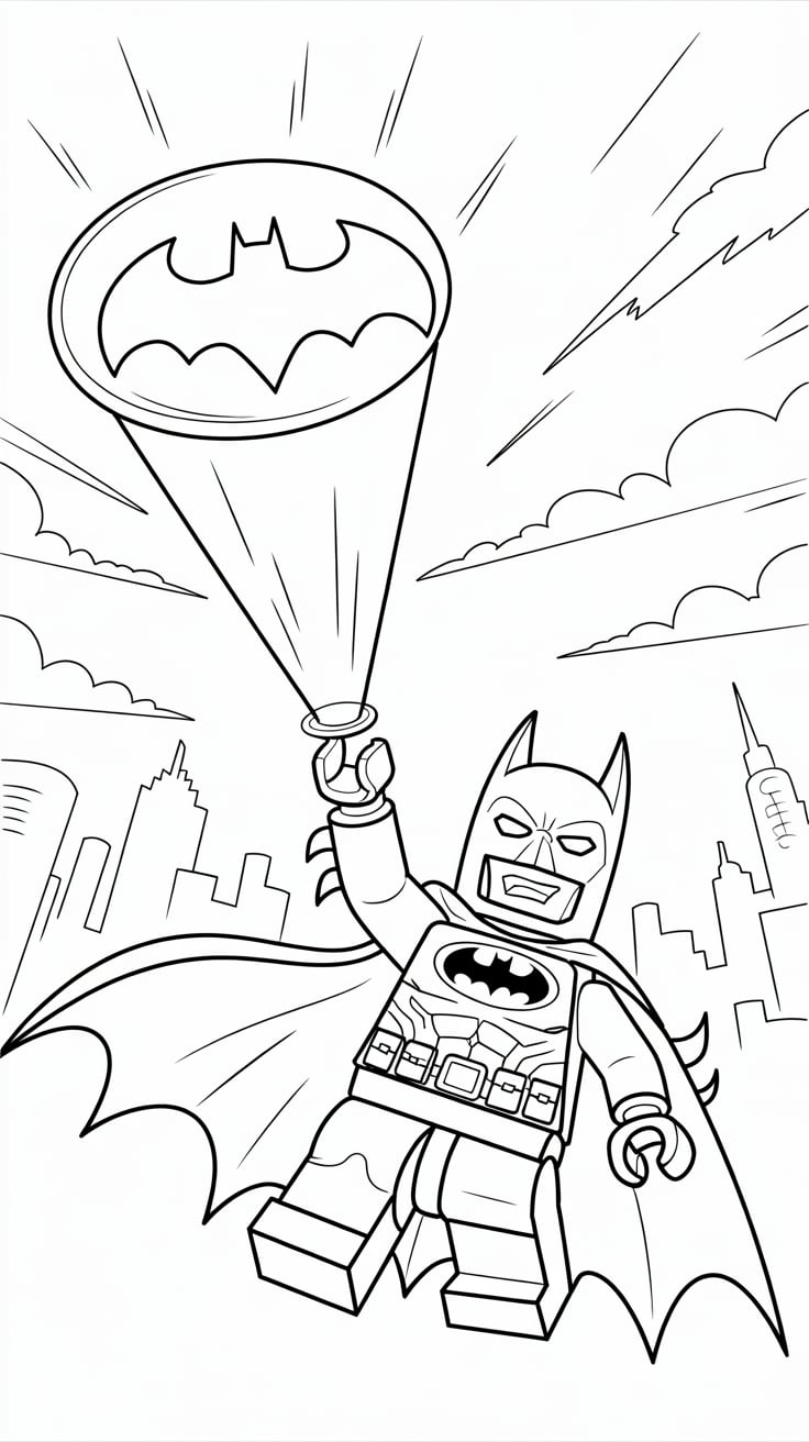 lego batman ausmalbilder