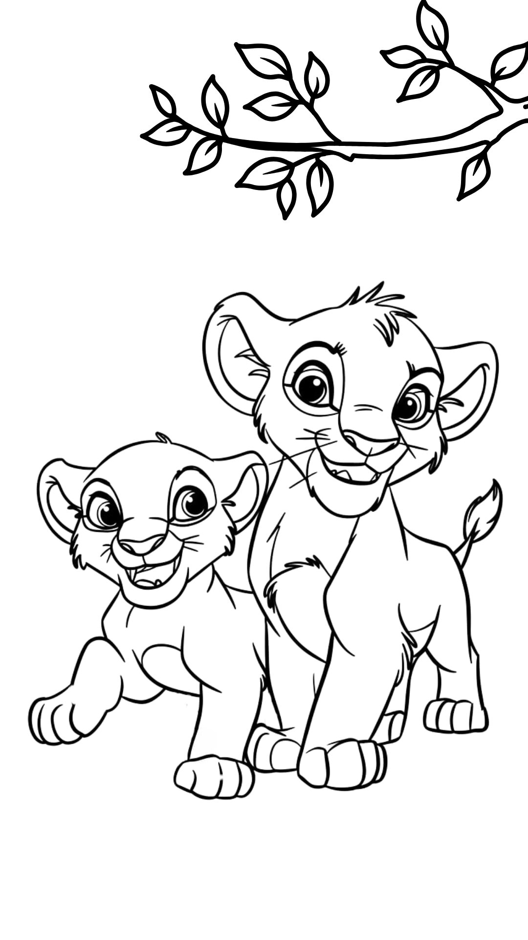 ausmalbilder disney tiere