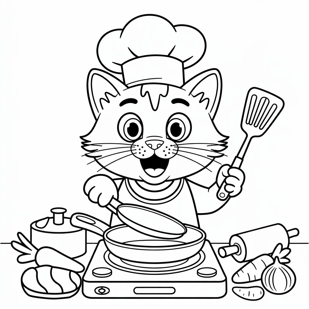 ausmalbilder katzen und hunde