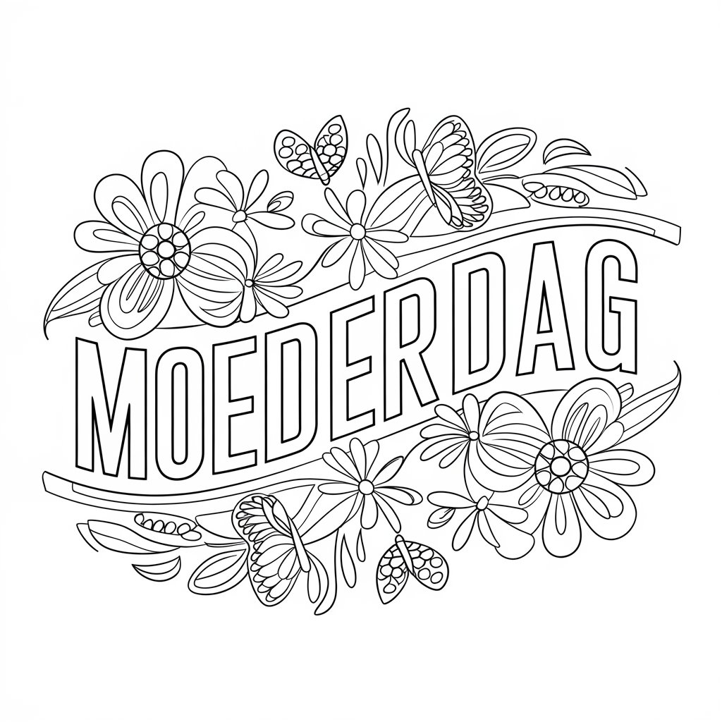 ausmalbilder muttertag