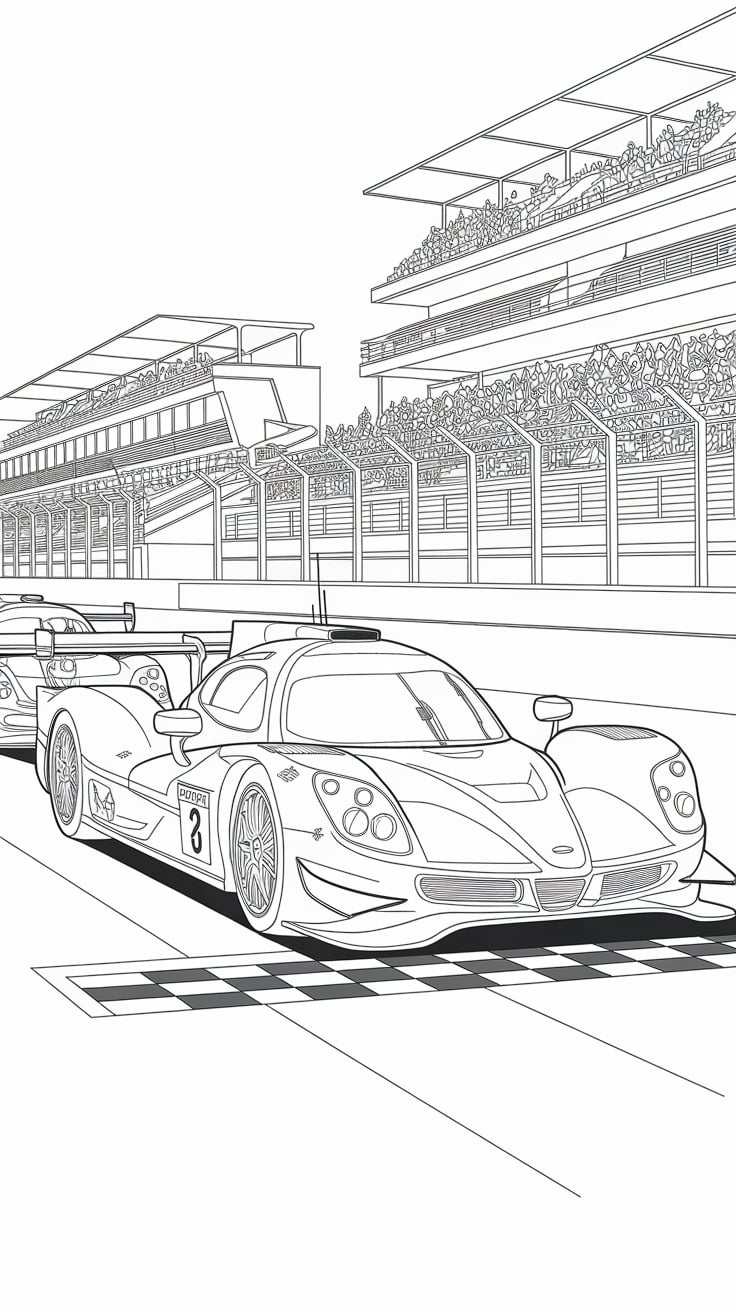 ausmalbilder autos bugatti