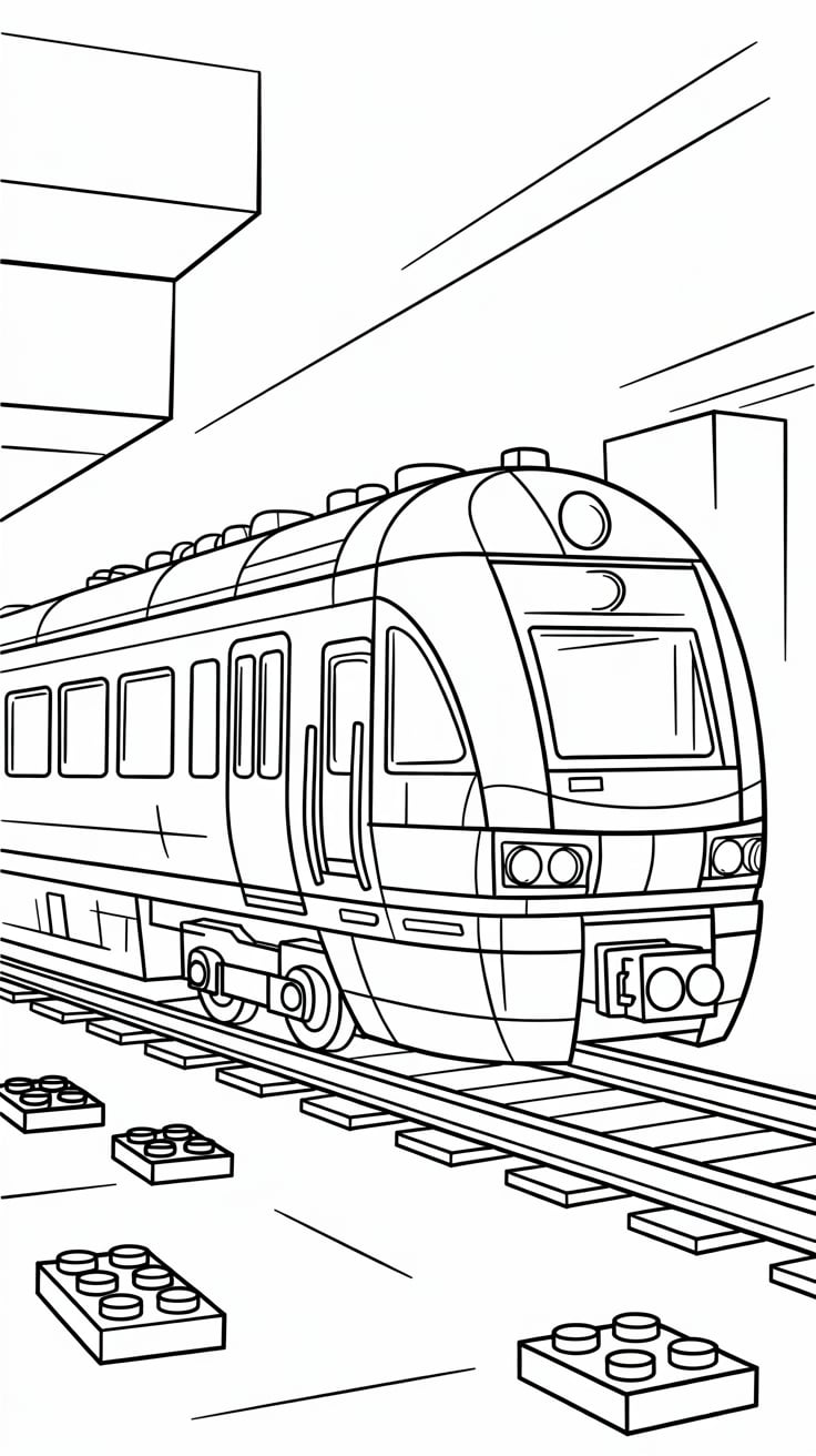 lego ausmalbilder city