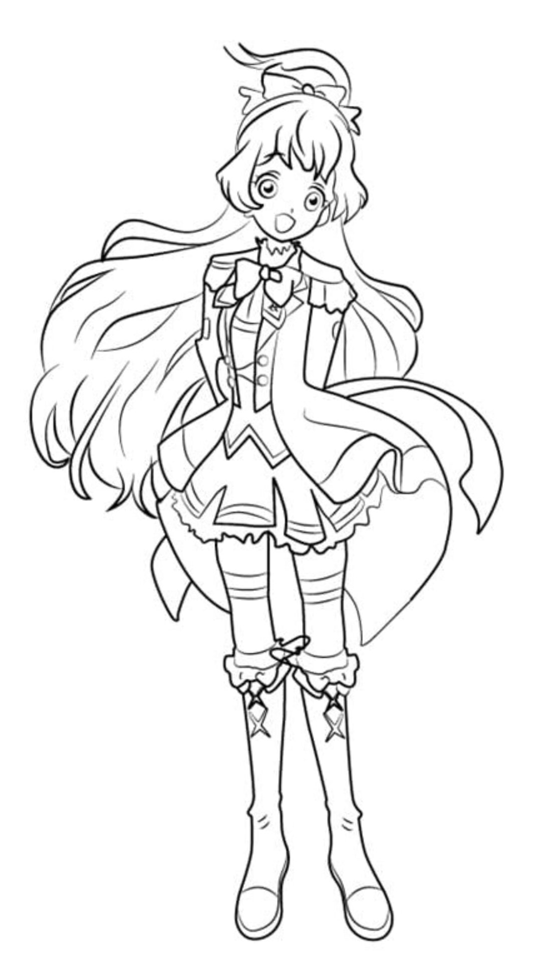 ausmalbilder von manga