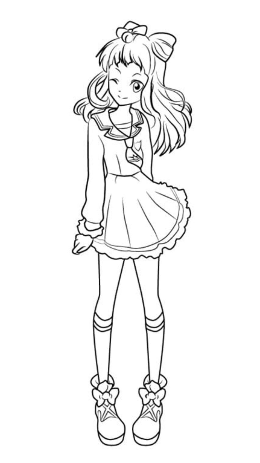 ausmalbilder von mangas