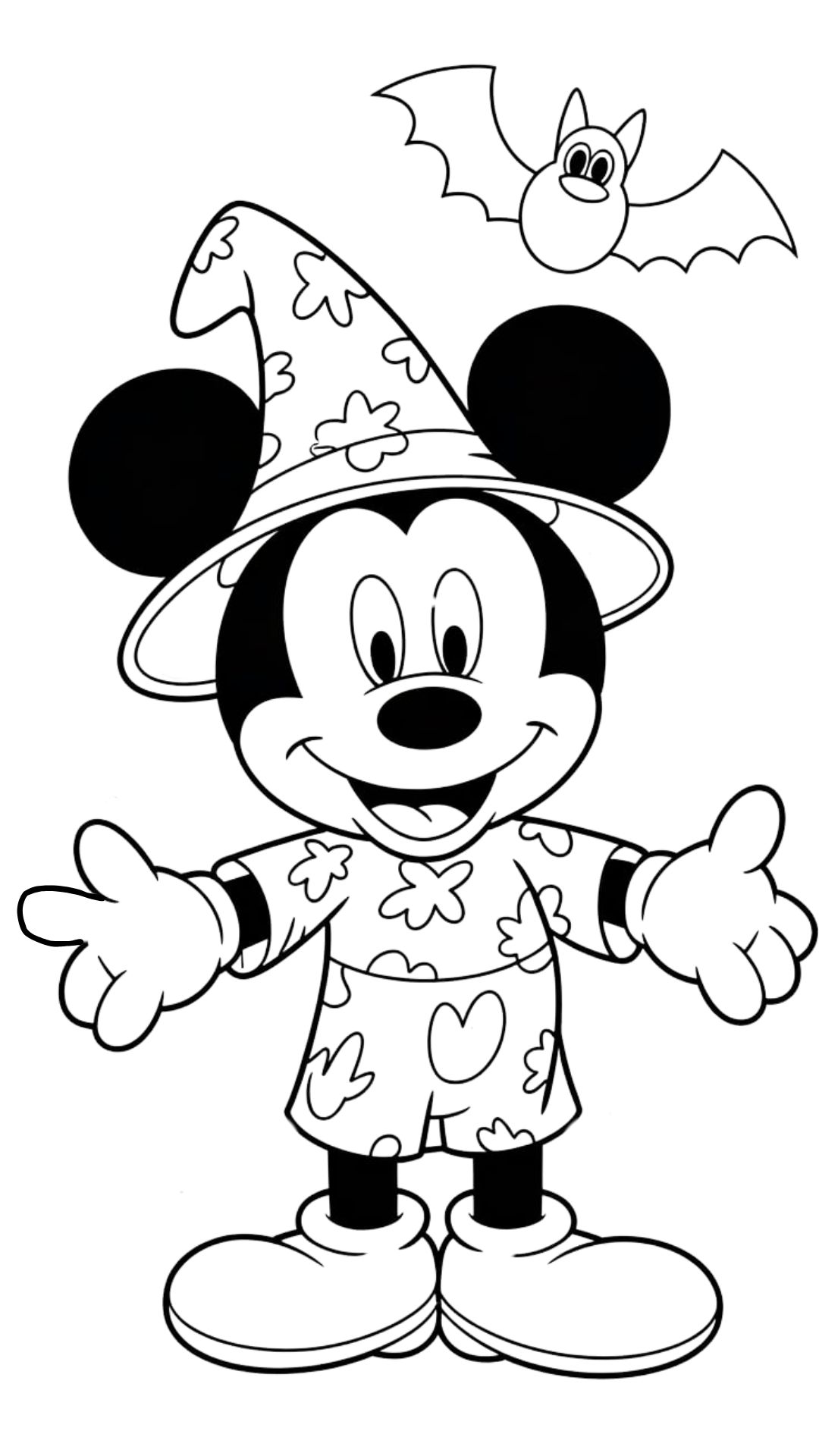 malvorlage micky maus
