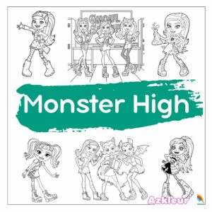 Monster High Ausmalbilder