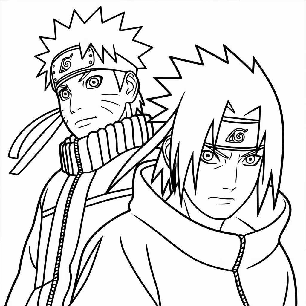 naruto ausmalbilder kurama