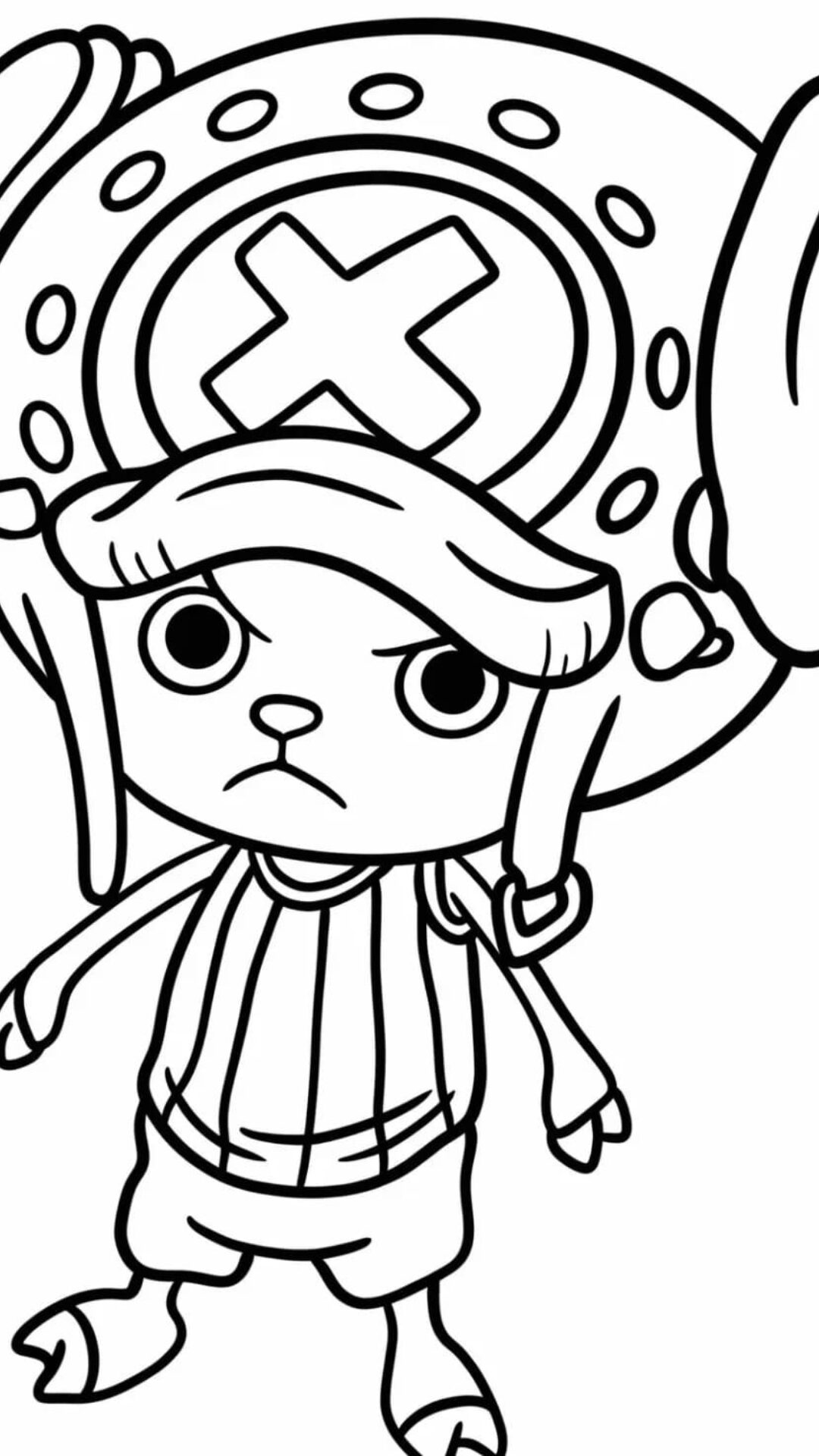 ausmalbilder one piece drucken