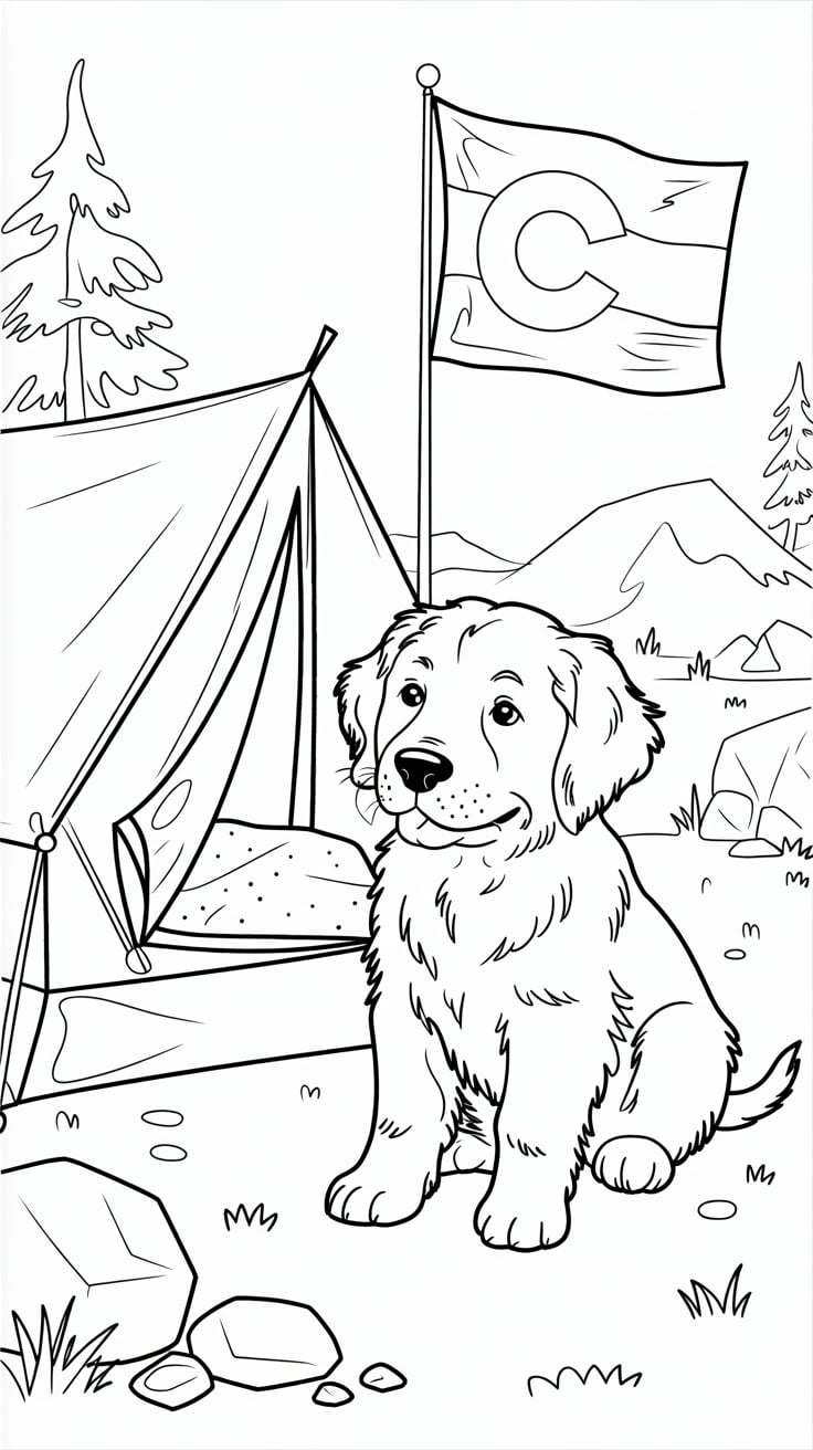 ausmalbilder labrador welpen