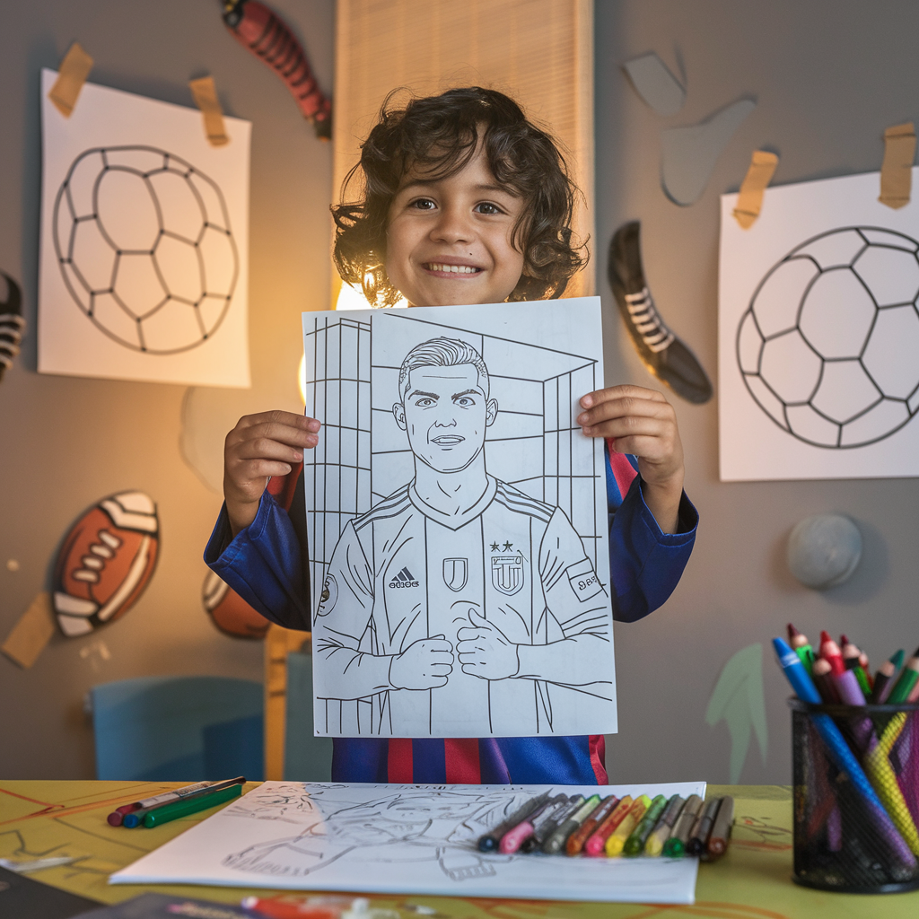 Jungen fröhlich malen lassen cover