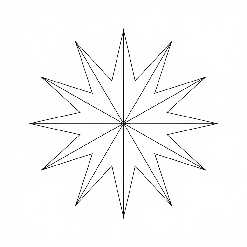 sterne ausmalbild