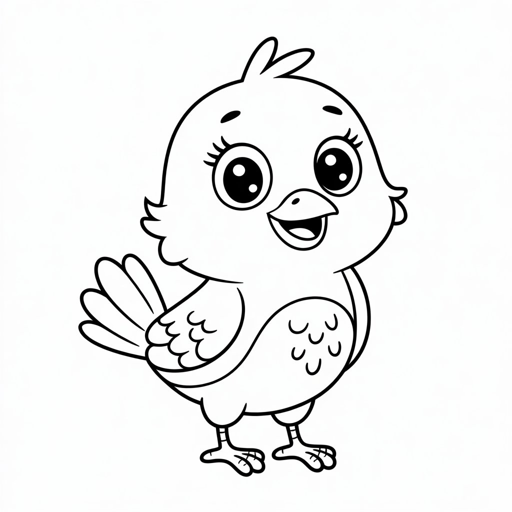 ausdrucken vogel ausmalbild