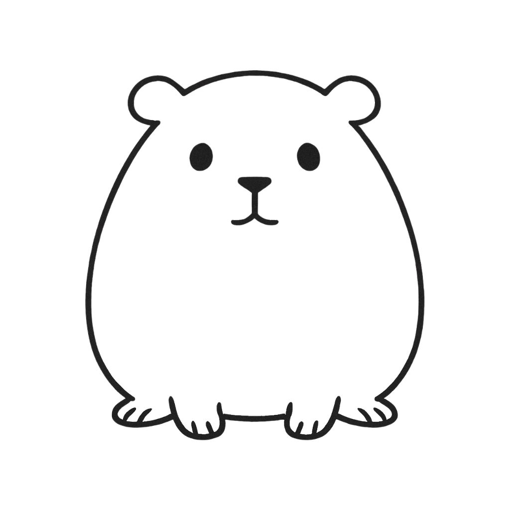 ausmalbilder meerschweinchen zum ausdrucken