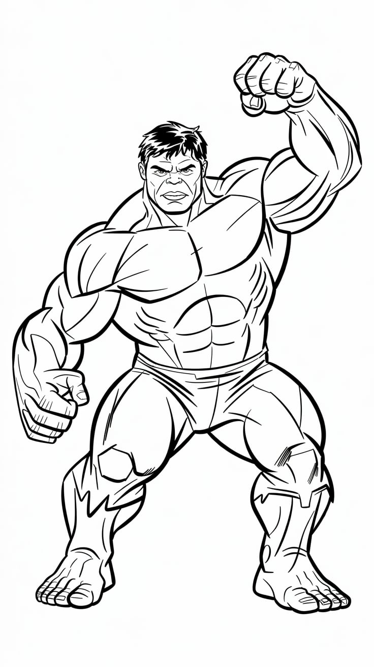 hulk ausmalbilder pdf