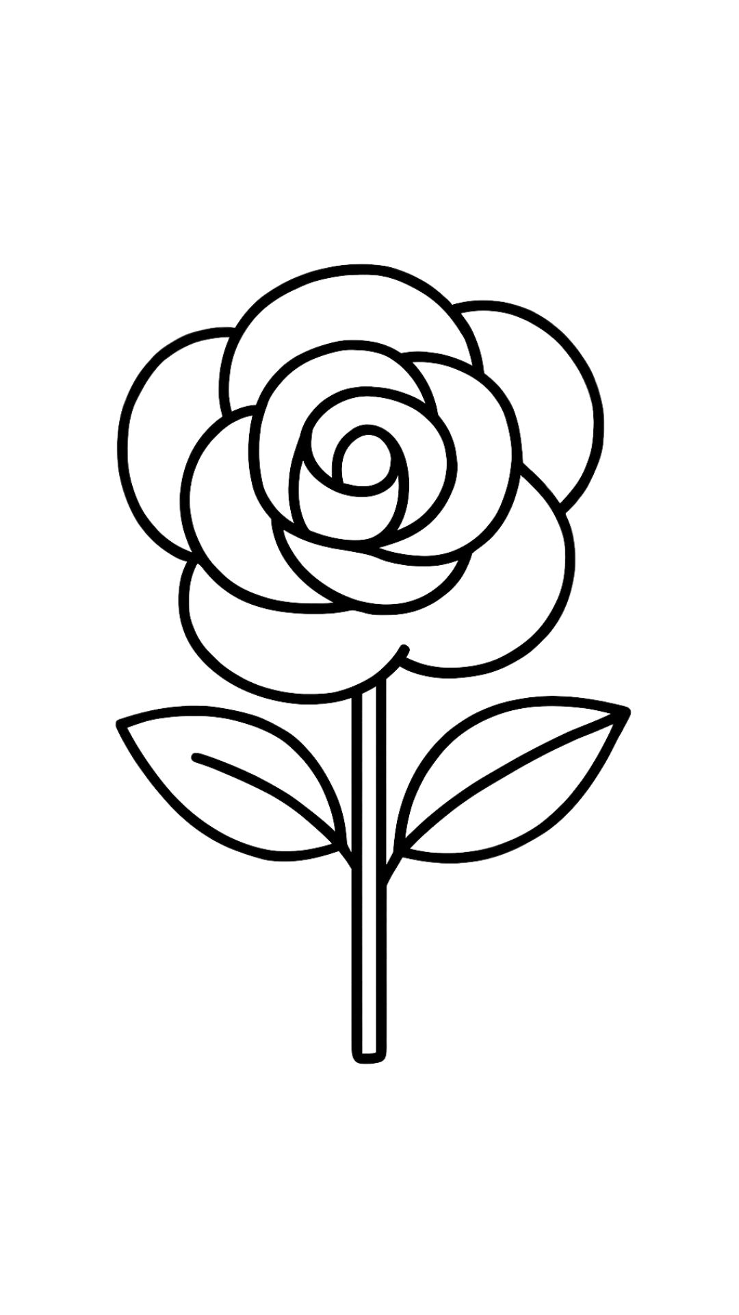 malvorlagen rose