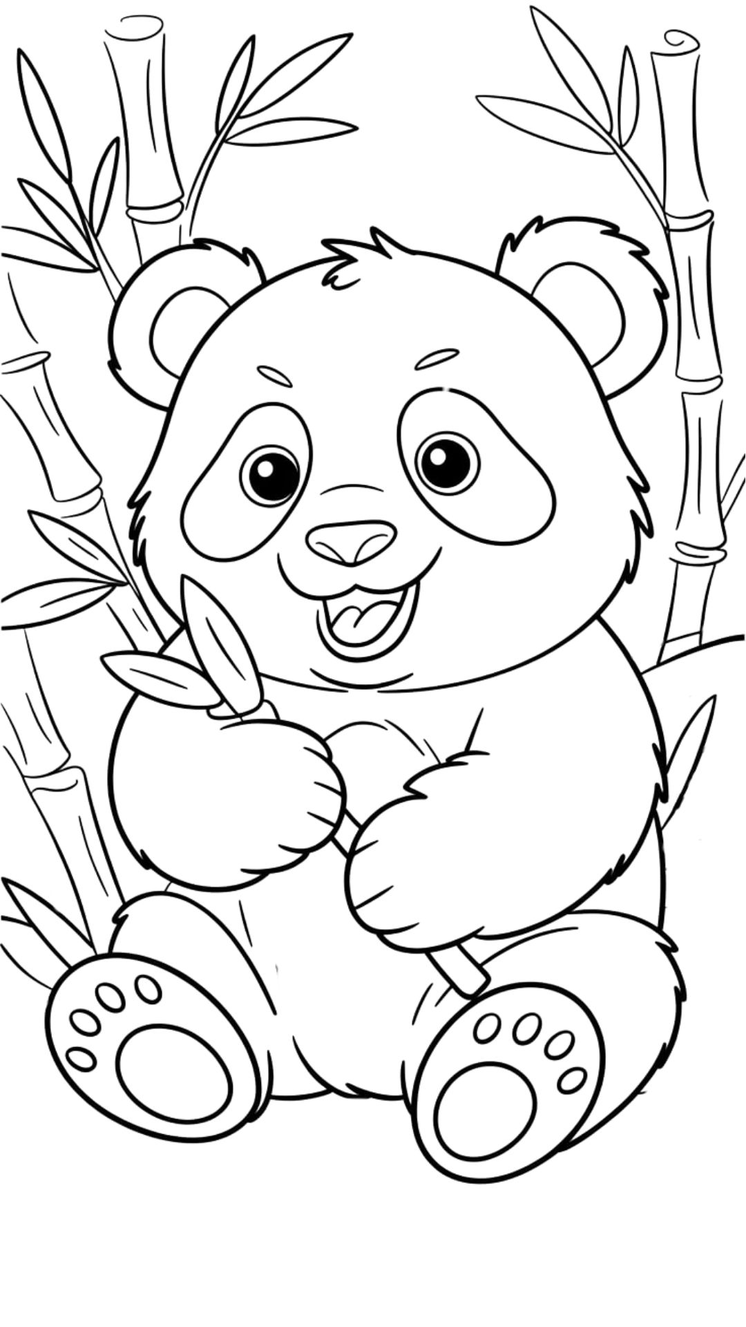 süße tiere ausmalbild