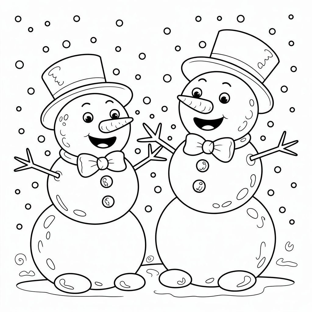 ausmalbilder olaf schneemann