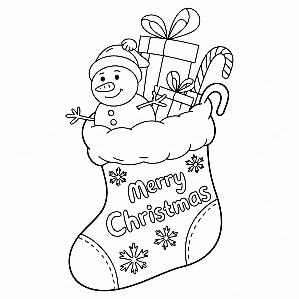 schneemann ausmalbilder