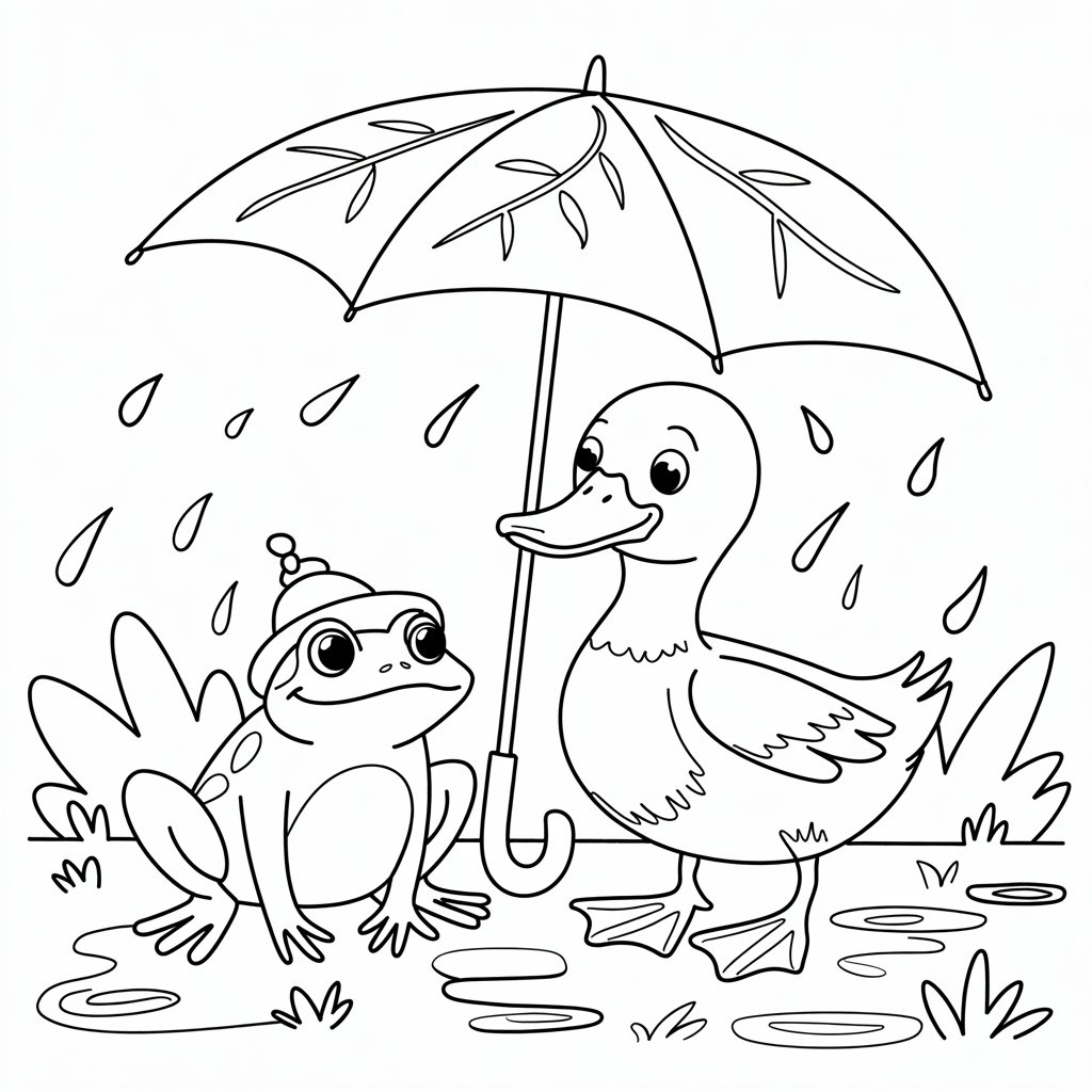 ausmalbild ente mandala