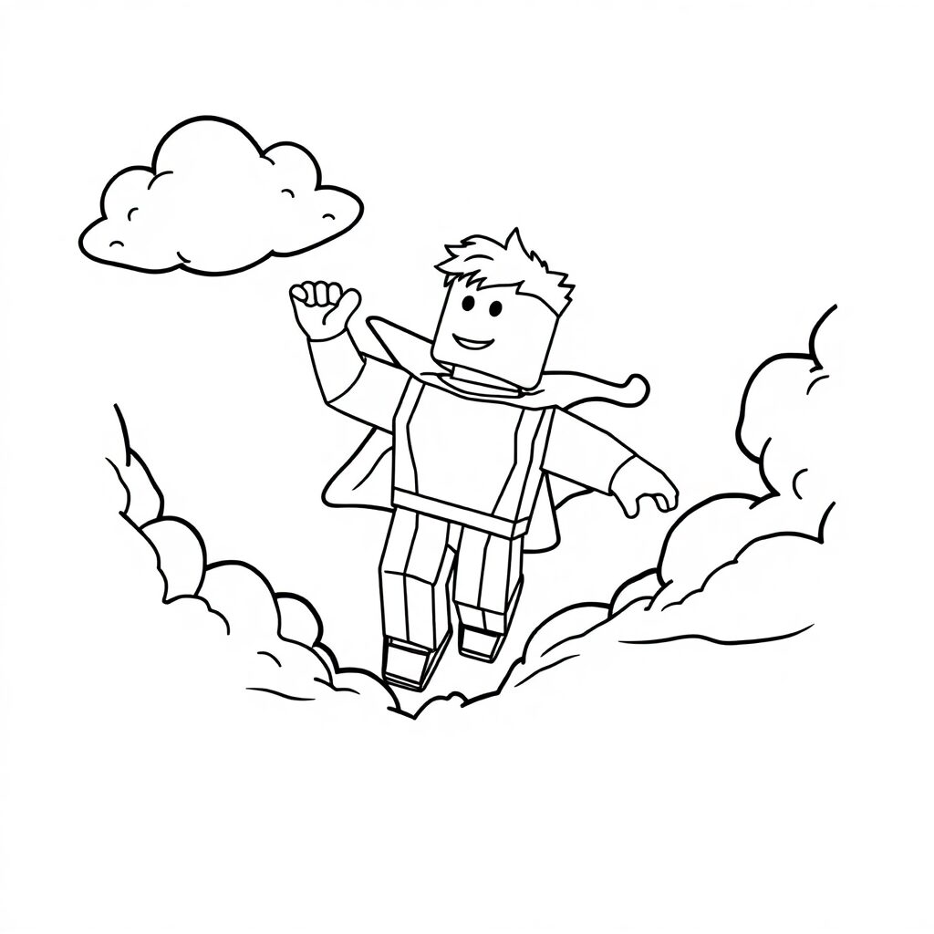 ausmalbilder roblox lami