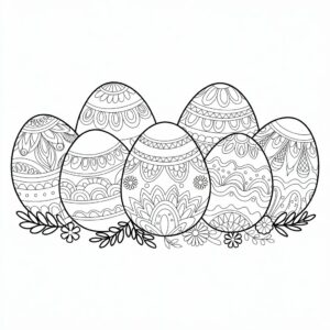 ausmalbild ostern erwachsene