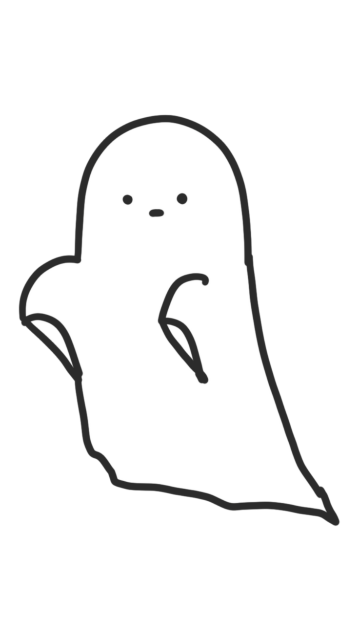 geister ausmalbild