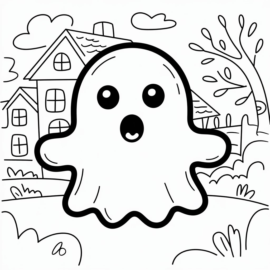 geist ausmalbilder