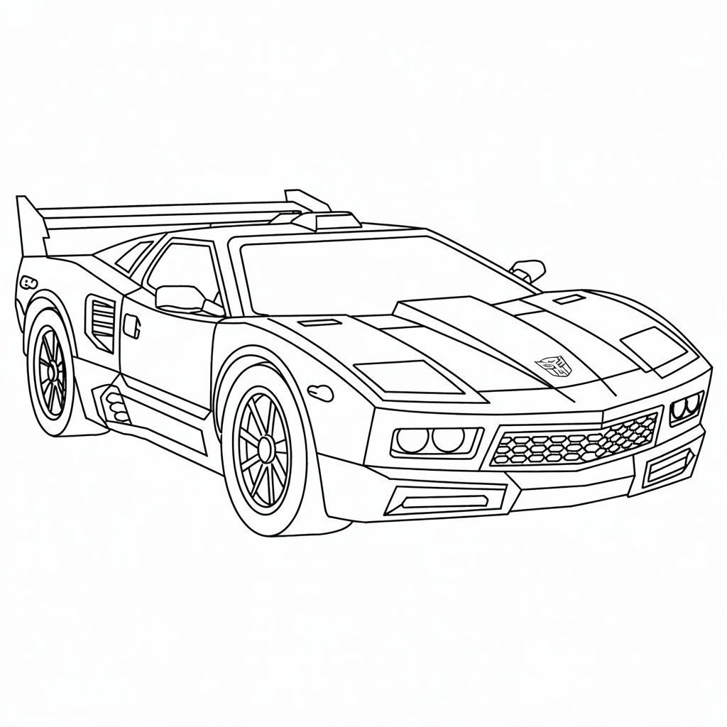 ausmalbilder transformers optimus prime bumblebee ausmalbild