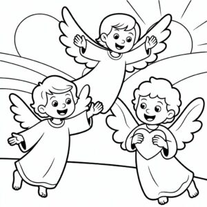 engel ausmalbilder zum ausdrucken