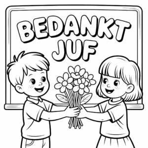 Danke Ausmalbilder gratis zum Drucken