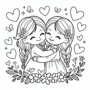 ausmalbilder bff zum ausdrucken