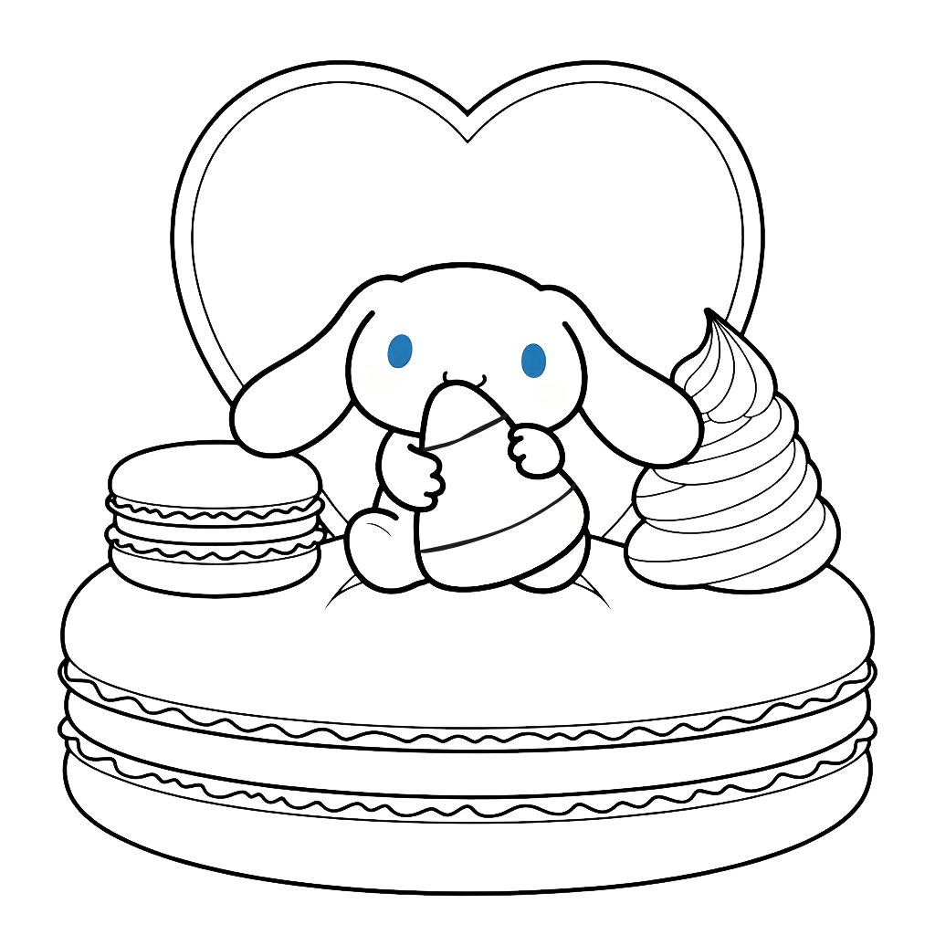 cinnamoroll ausmalbild