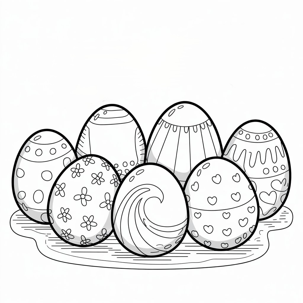 ausmalbild huhn mit ei