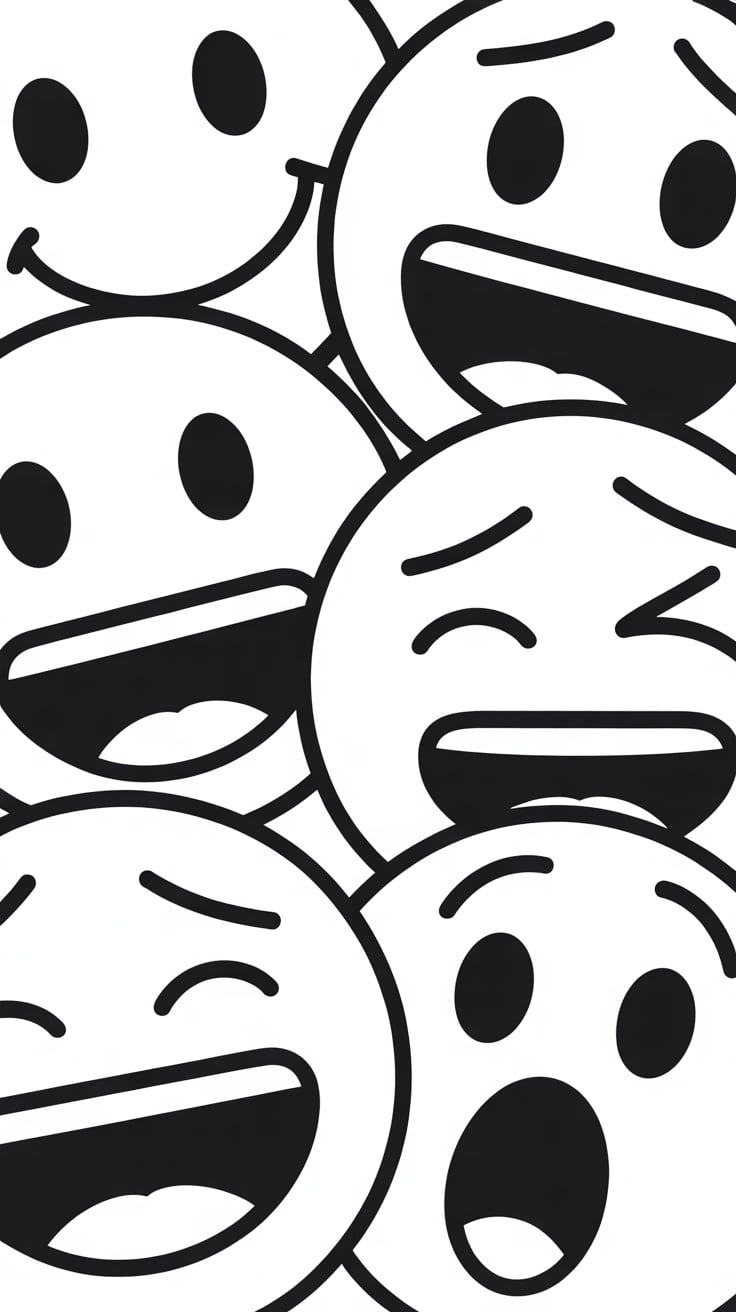 ausmalbild einhorn emoji