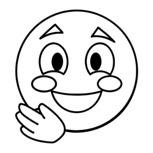 ausmalbilder emoji zum ausdrucken