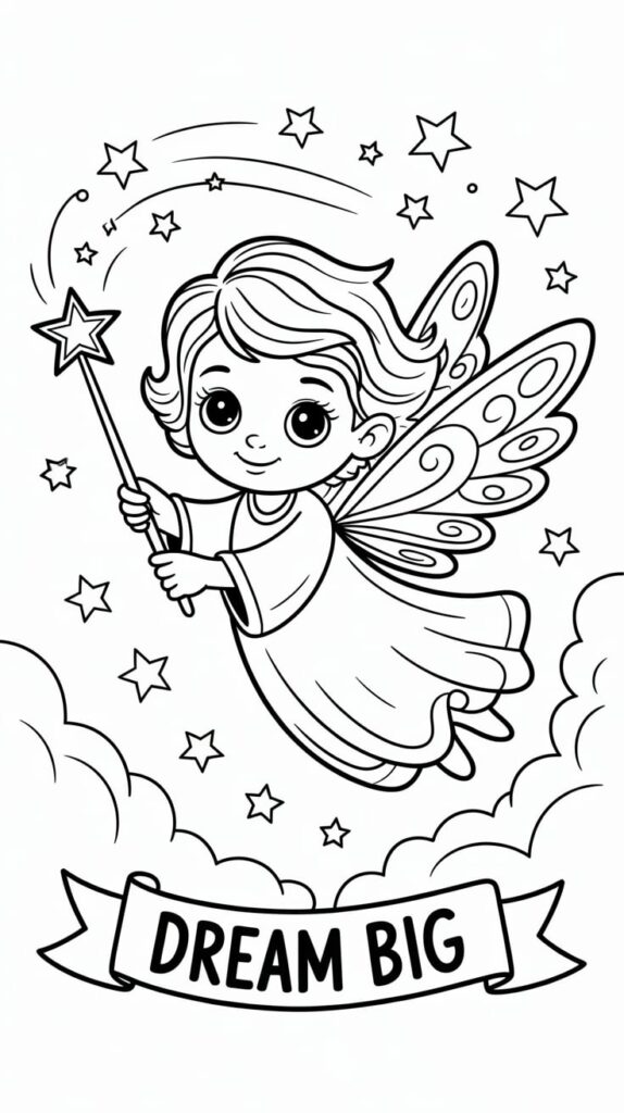 ausmalbilder engel kostenlos