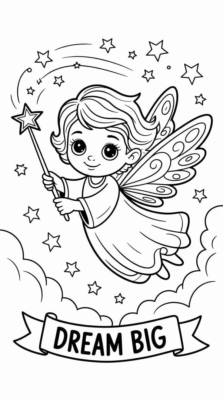 ausmalbilder engel kostenlos