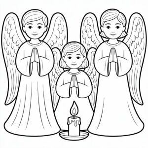 malvorlagen engel für erwachsene